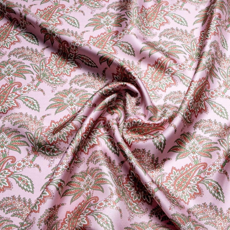 Pink 'Arundel' Liberty Pure Silk Twill