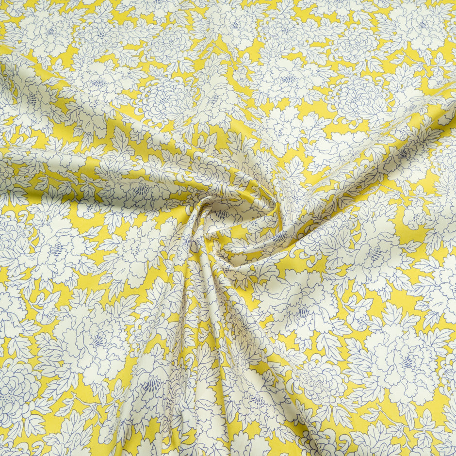 Yellow 'Costume' Liberty Cotton Tana Lawn