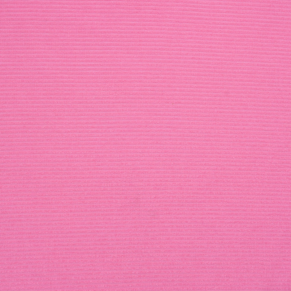 Fluorescent Pink Wool Bouclé