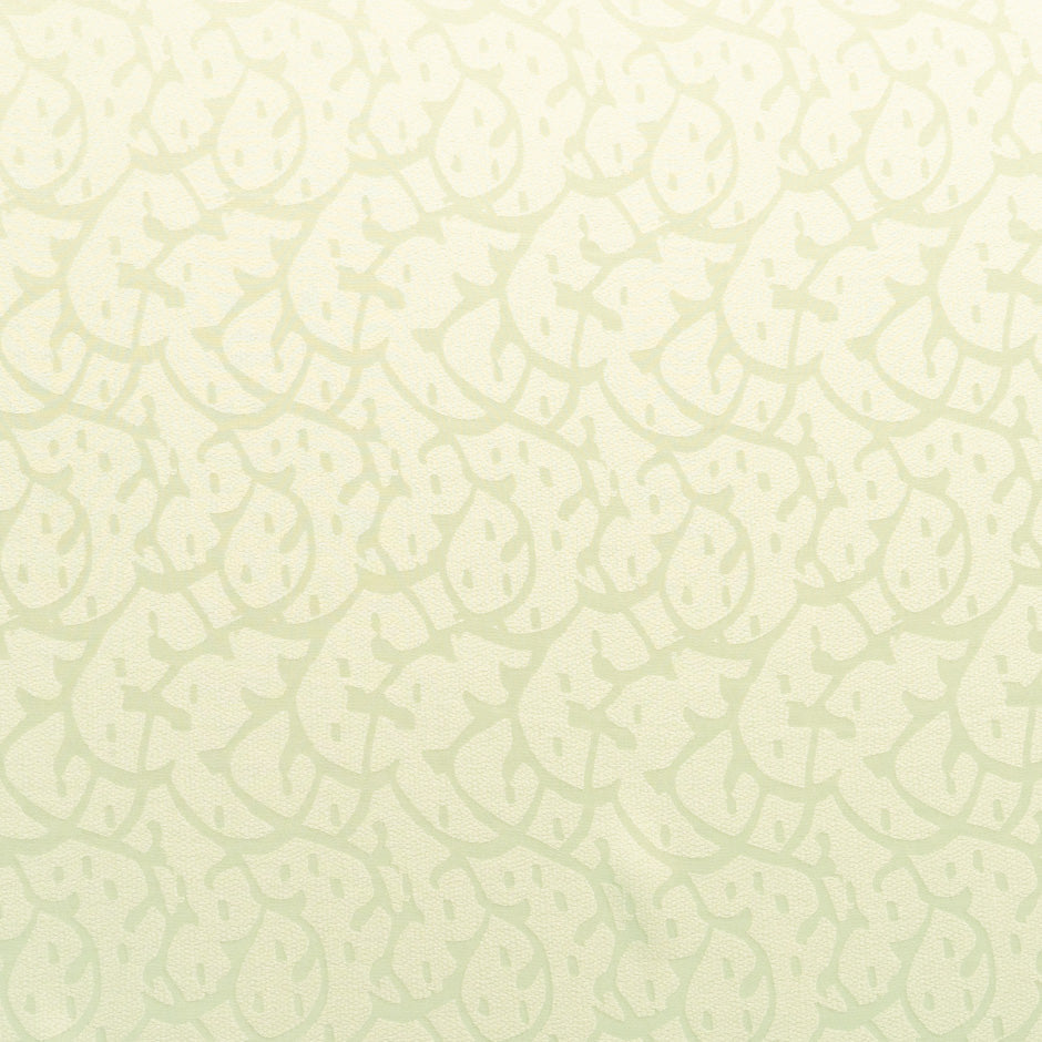 Lemon Sorbet Abstract Jacquard Pure Silk
