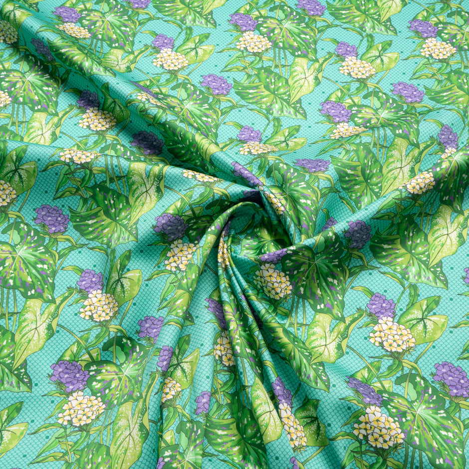 Hydrangea Printed Luxury Cotton