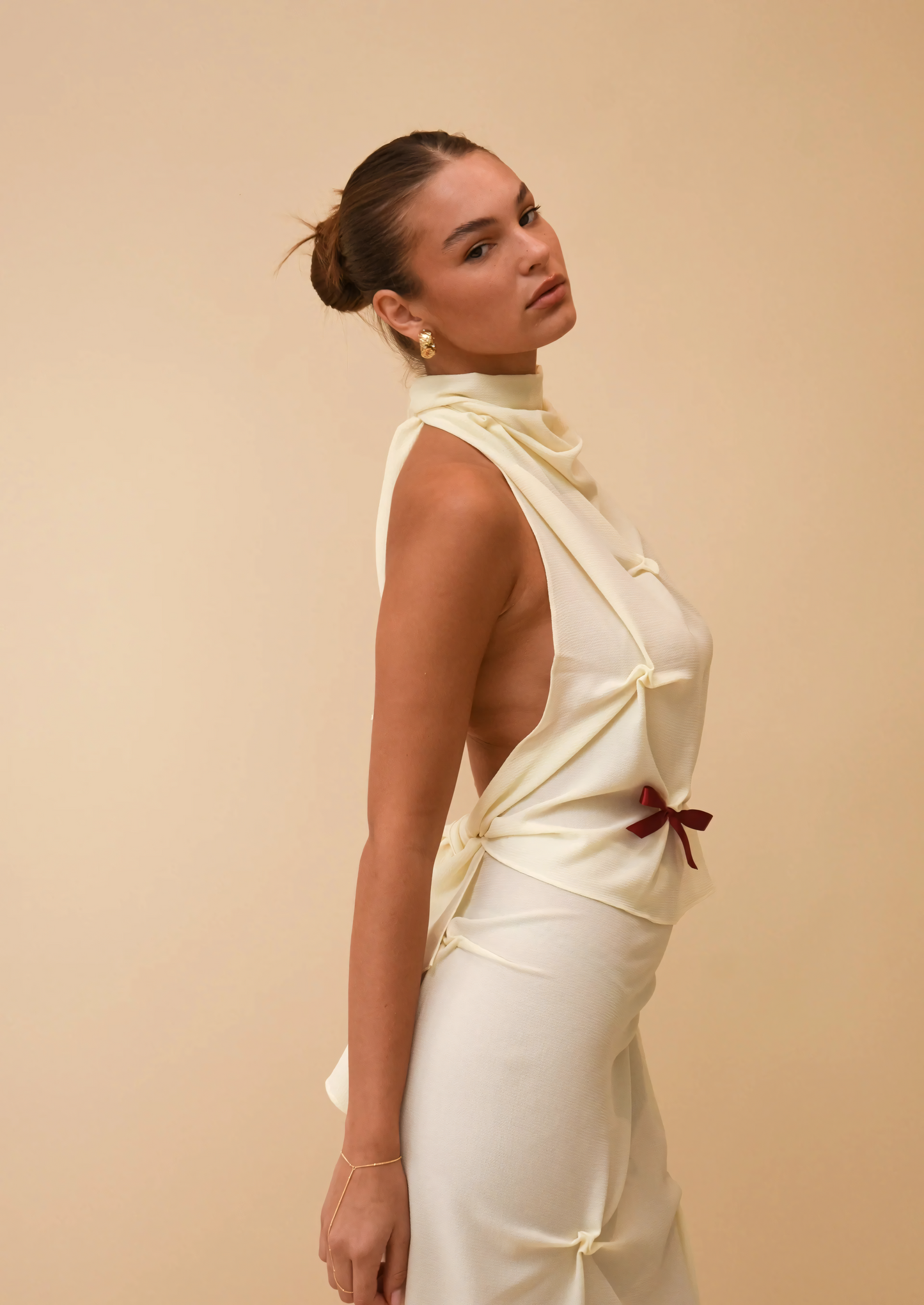 MARBELLA HALTER IVORY