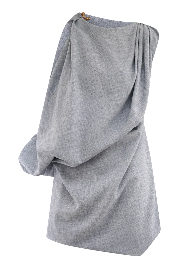 GABRIELLA Drape Mini Dress