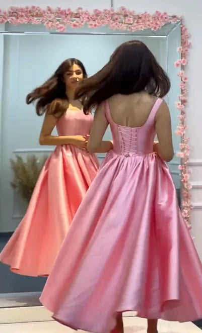 Sexy Solid Color Waist Tight Sleeveless Midi Dress