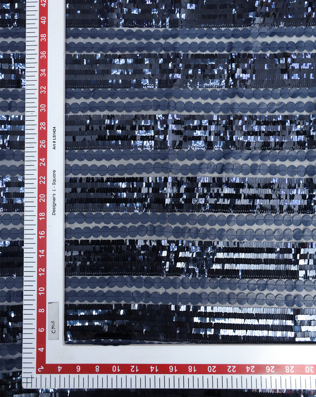 POLYESTER NET SEQUINS FABRIC