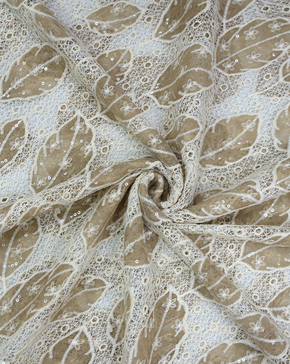 SEQUINS EMBROIDERY FABRIC
