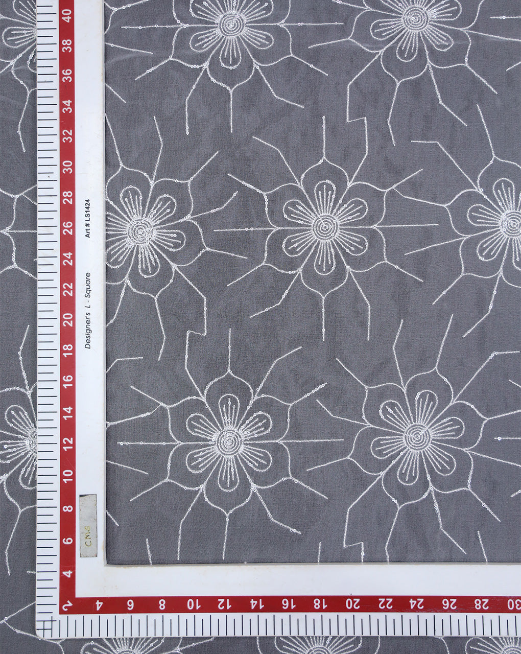 DYEABLE SEQUINS FABRIC