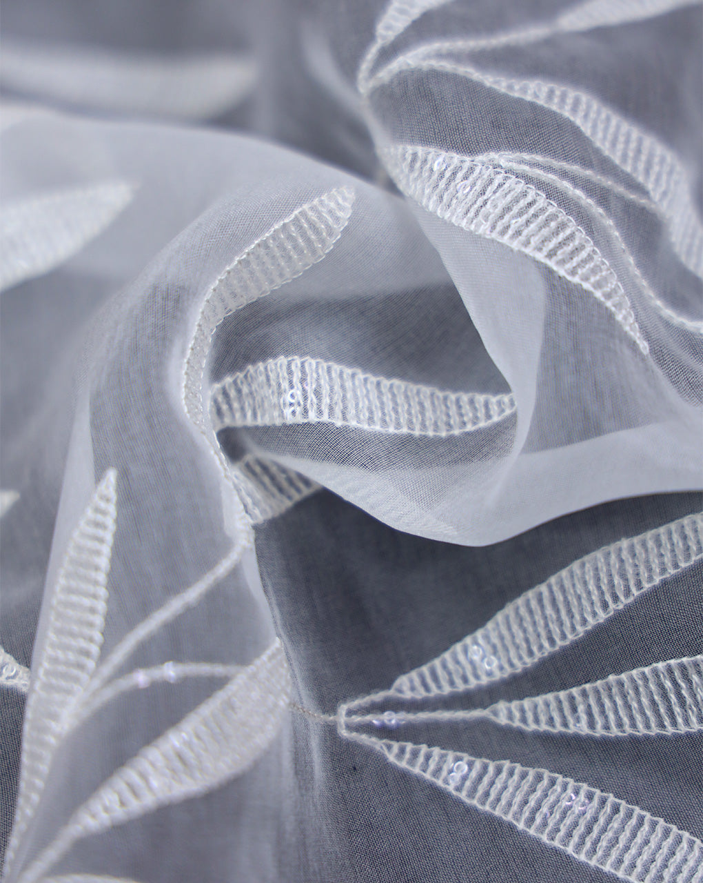 DYEABLE SEQUINS FABRIC