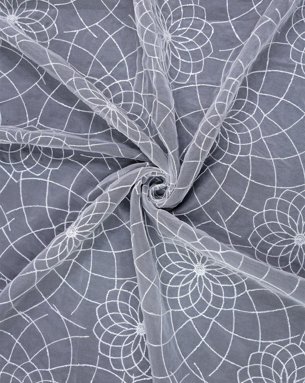 DYEABLE SEQUINS FABRIC