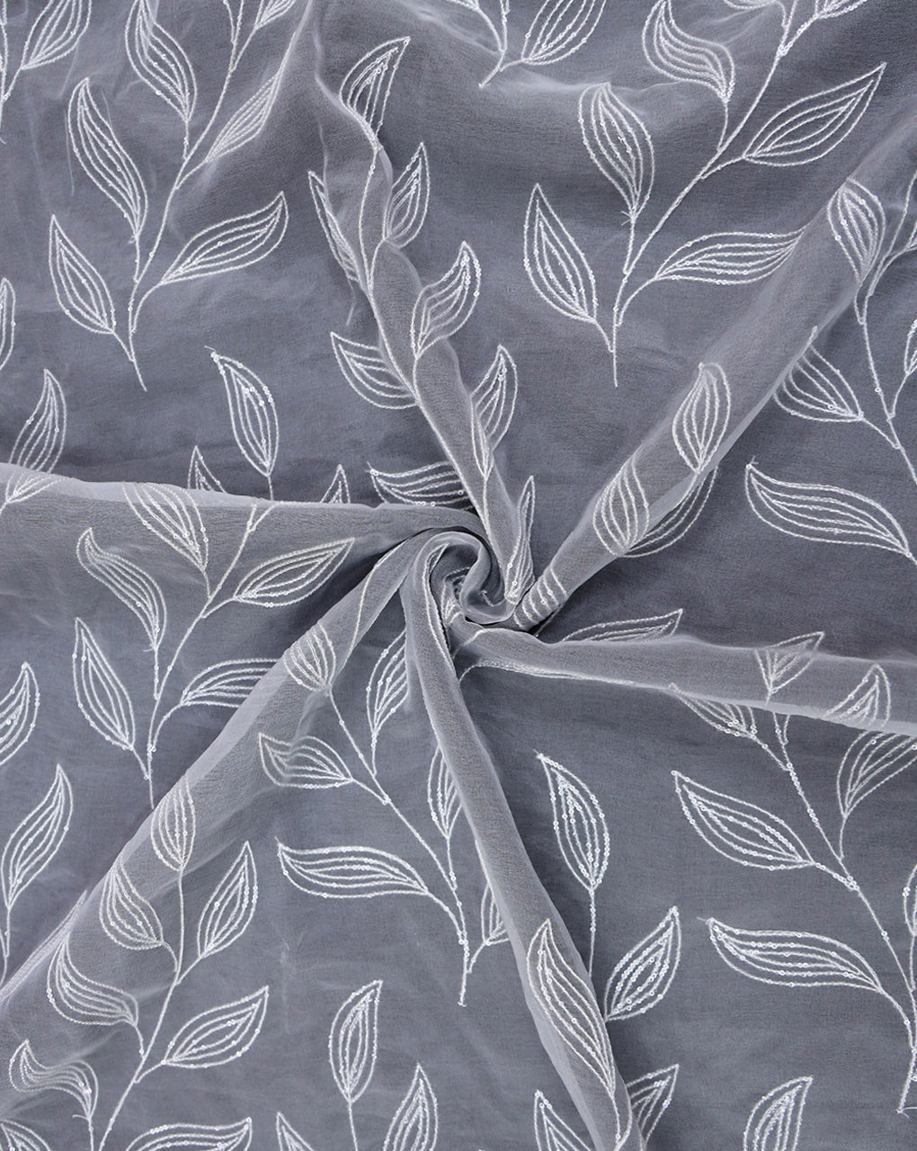 DYEABLE SEQUINS FABRIC