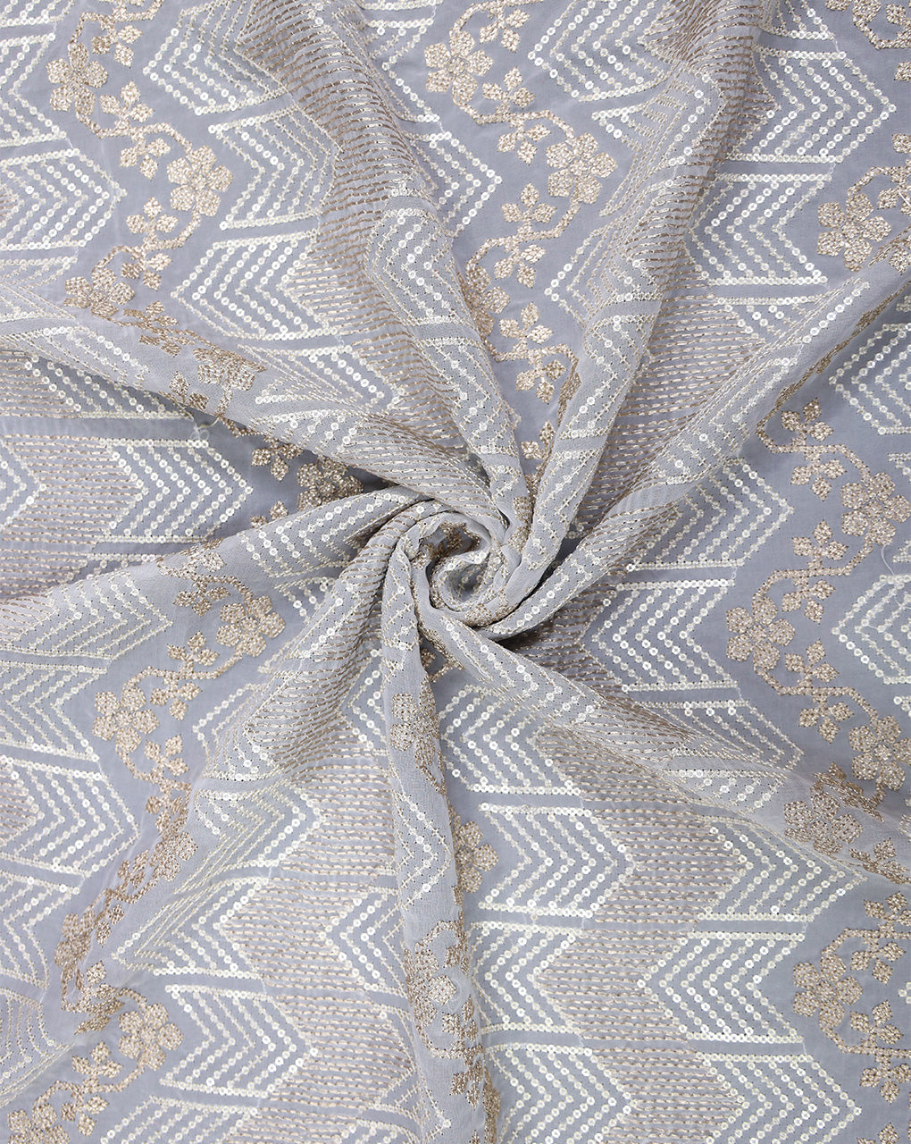 SEQUINS EMBROIDERY FABRIC