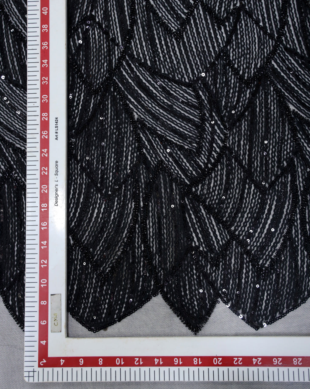 SEQUINS NET FABRIC