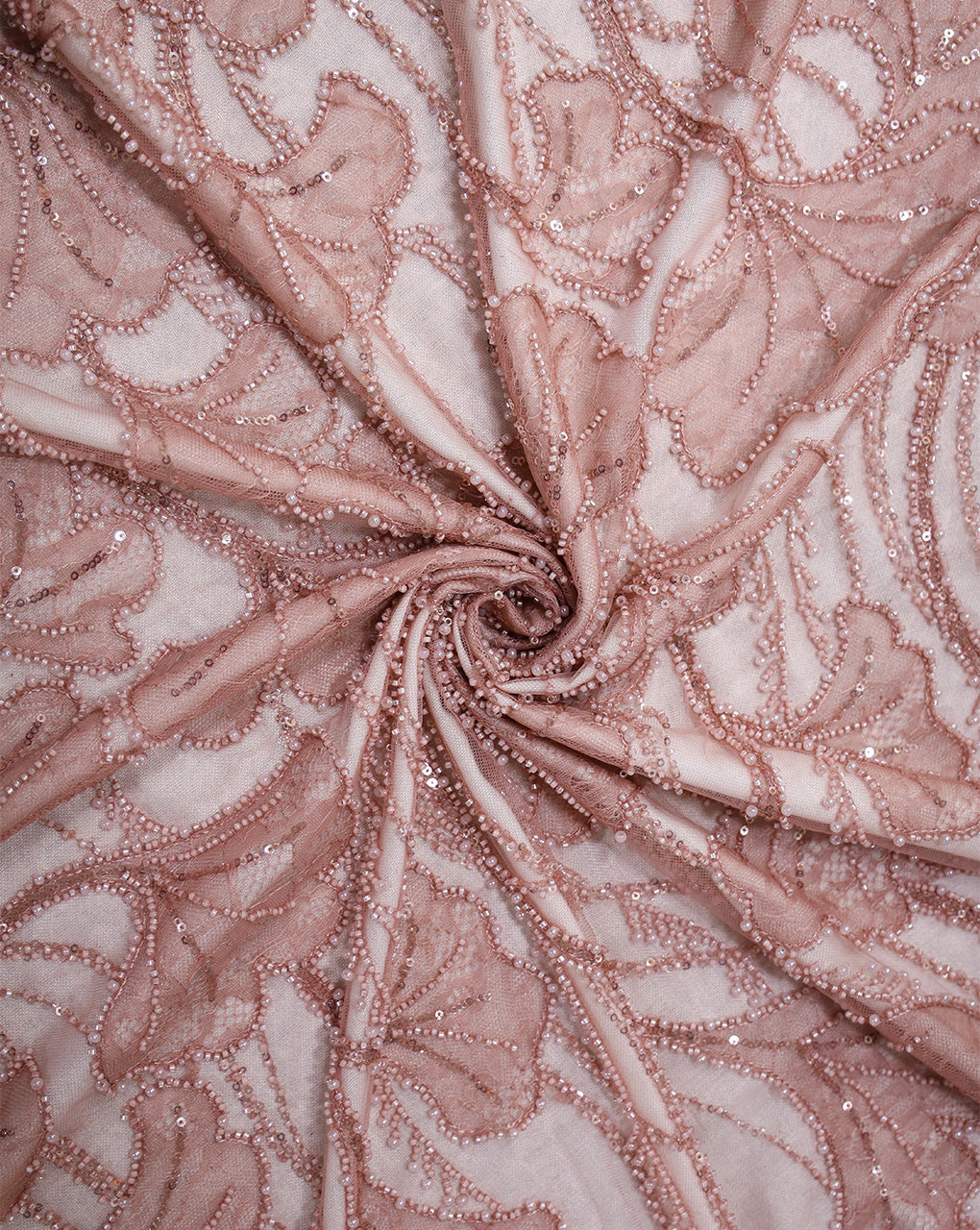 SEQUINS NET FABRIC