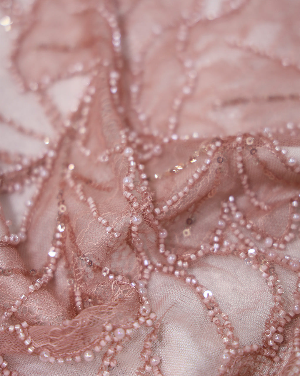 SEQUINS NET FABRIC