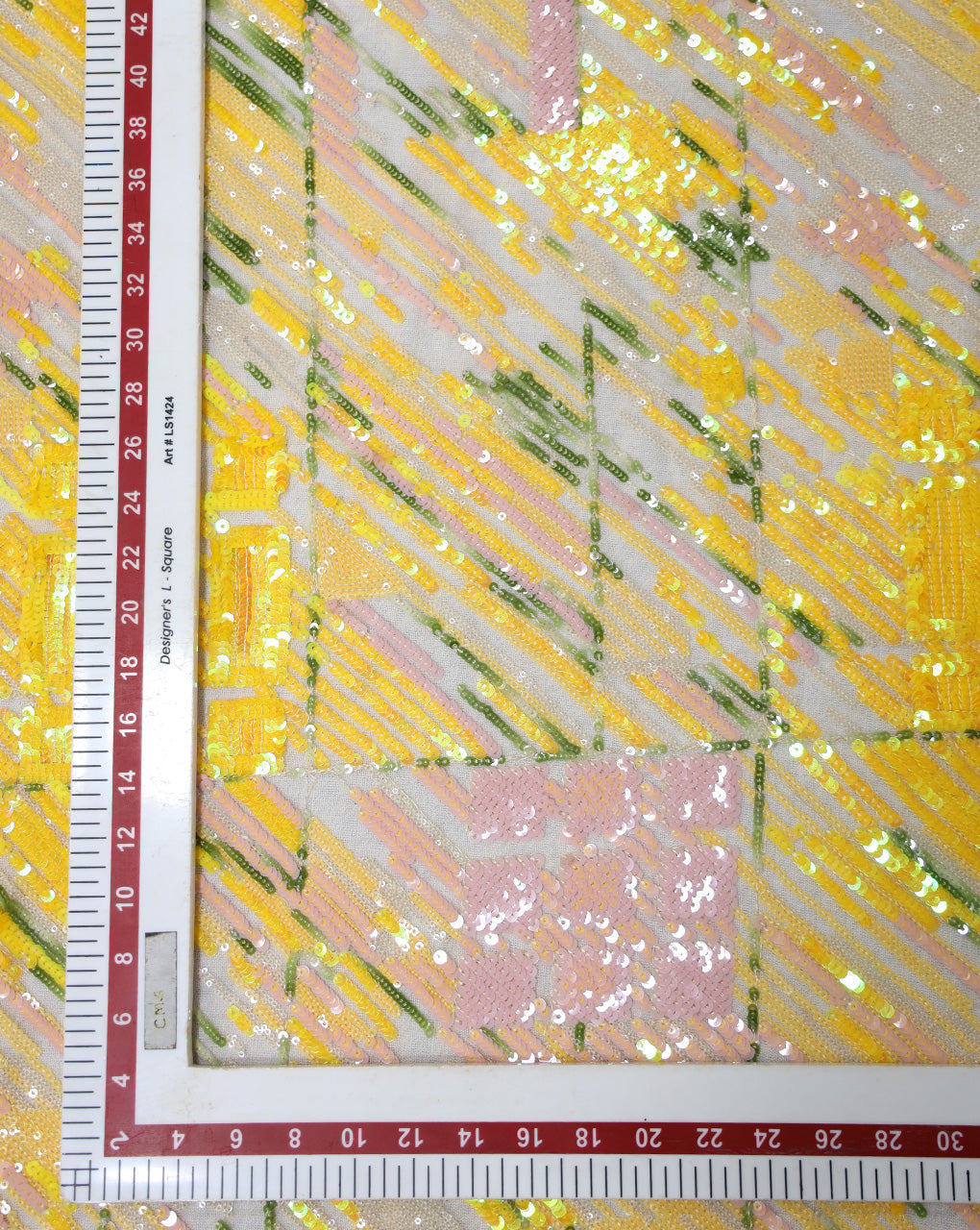SEQUINS NET FABRIC