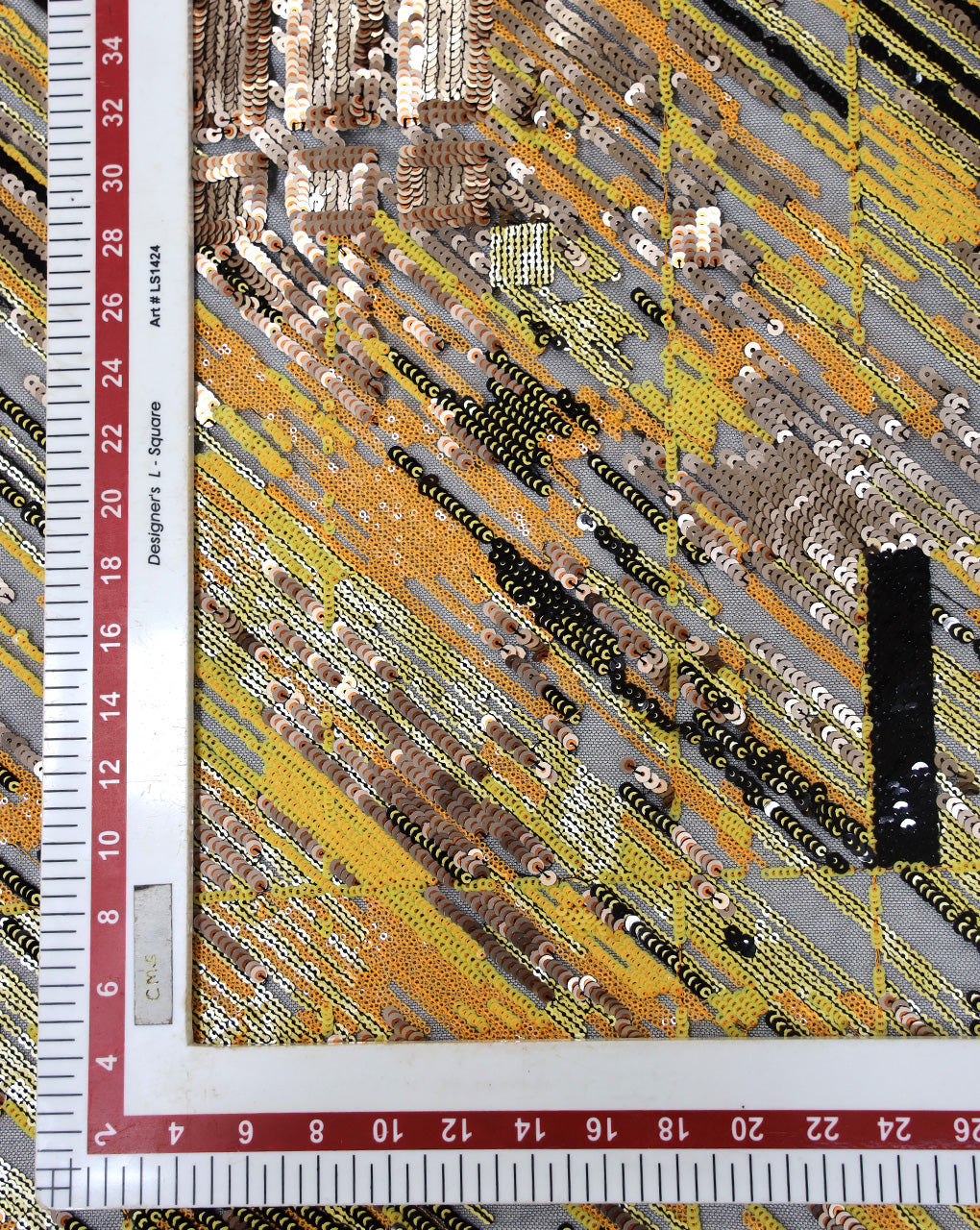 SEQUINS NET FABRIC
