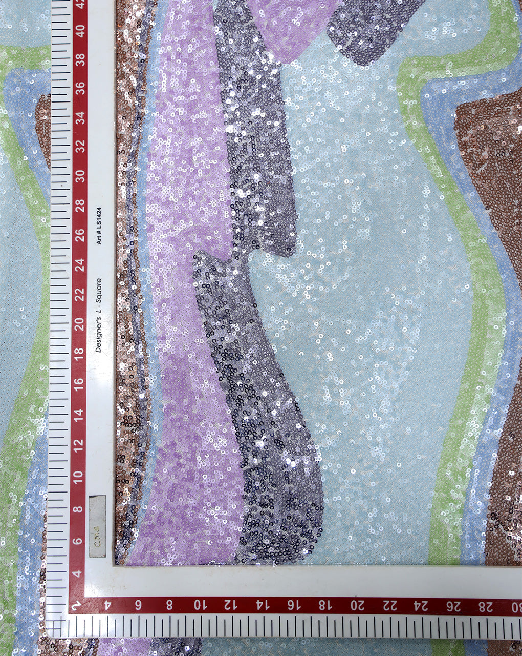SEQUINS NET FABRIC