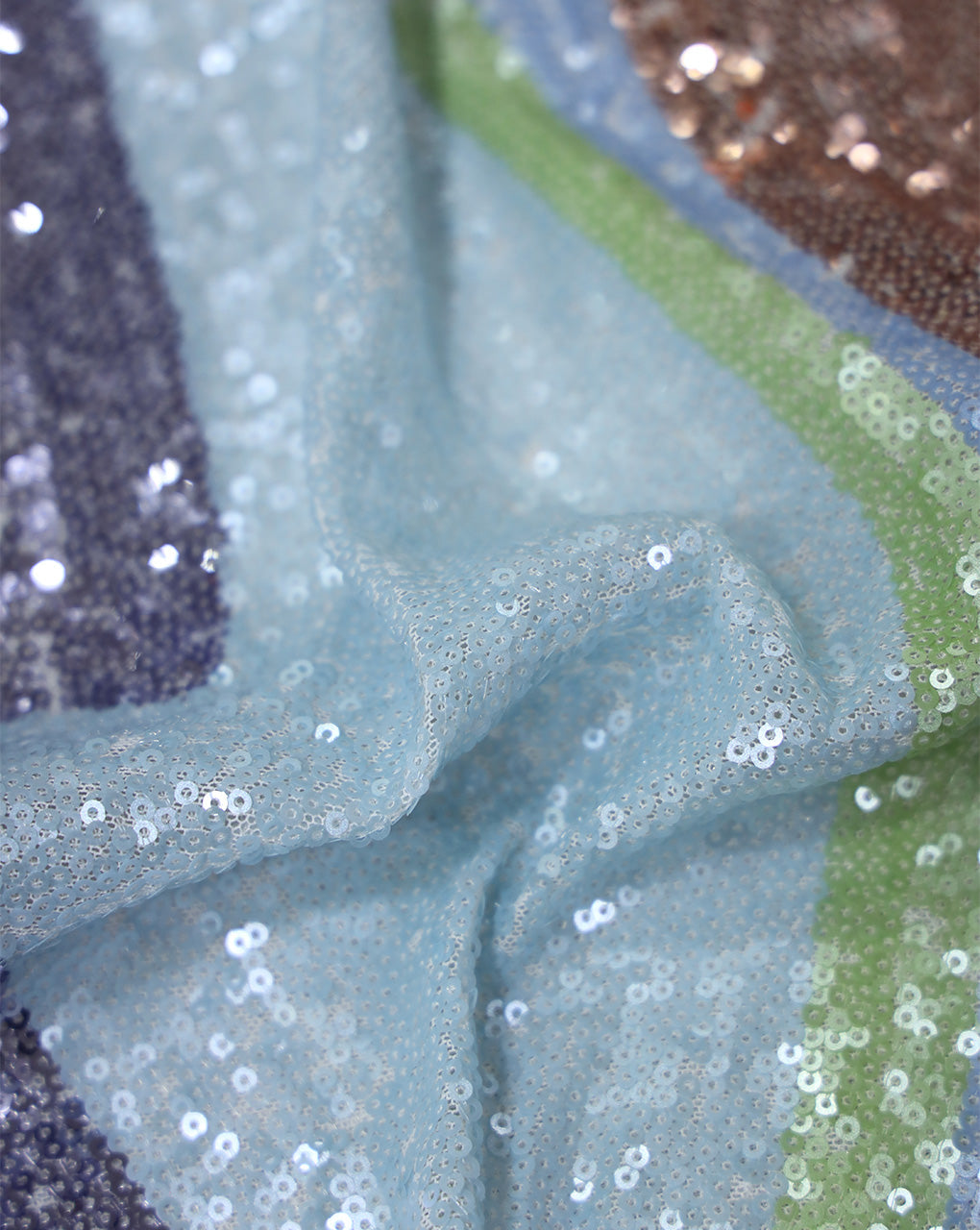 SEQUINS NET FABRIC