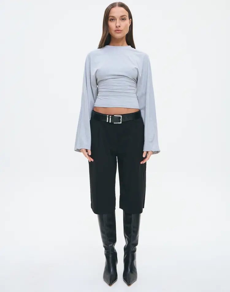 Cinched Longsleeve Top