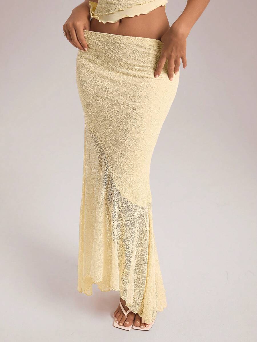Lace Skirt Set