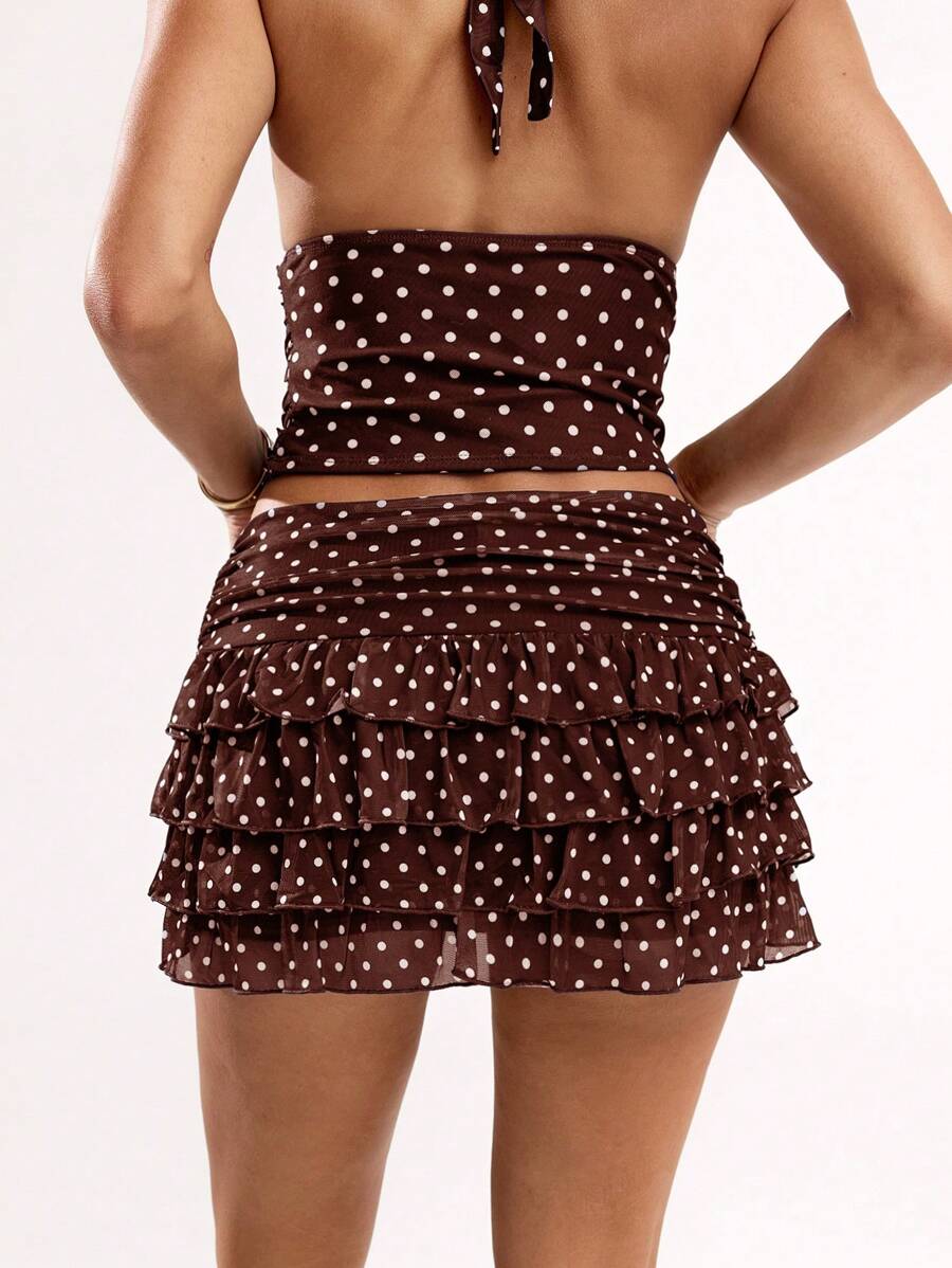 Layered Ruffle Skirt