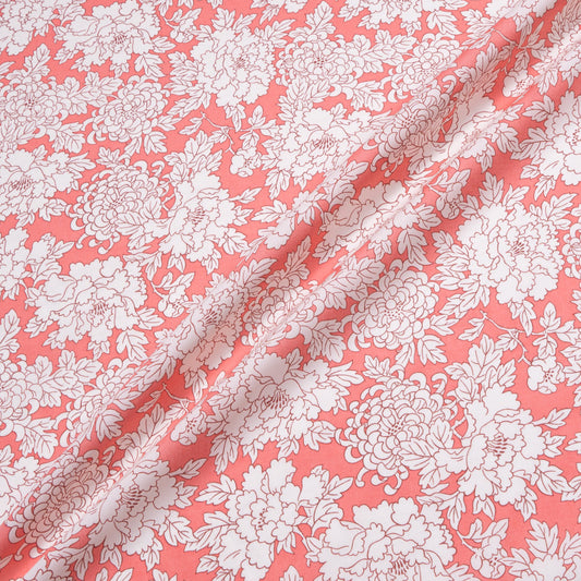 Coral 'Costume' Liberty Cotton Tana Lawn