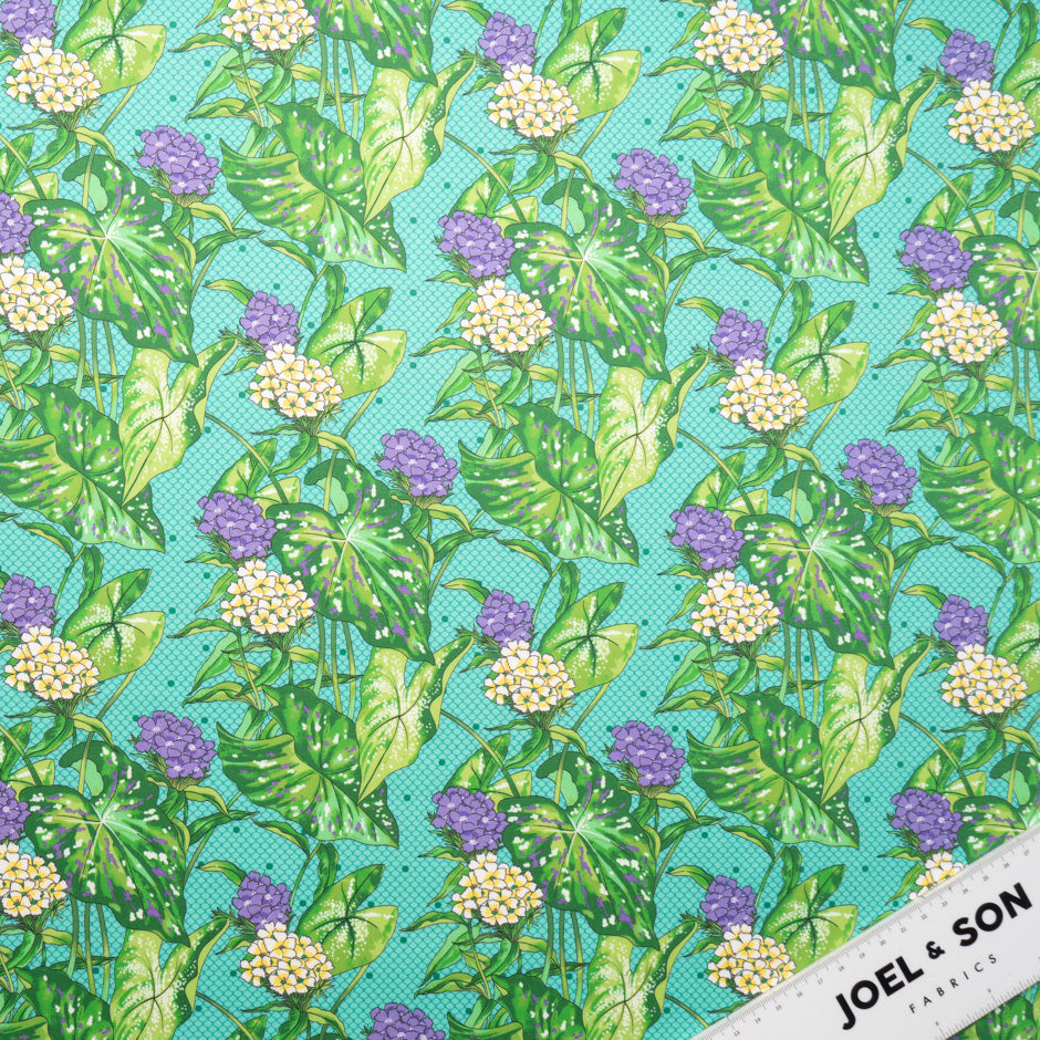 Hydrangea Printed Luxury Cotton