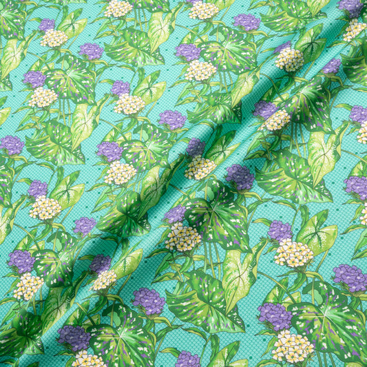 Hydrangea Printed Luxury Cotton