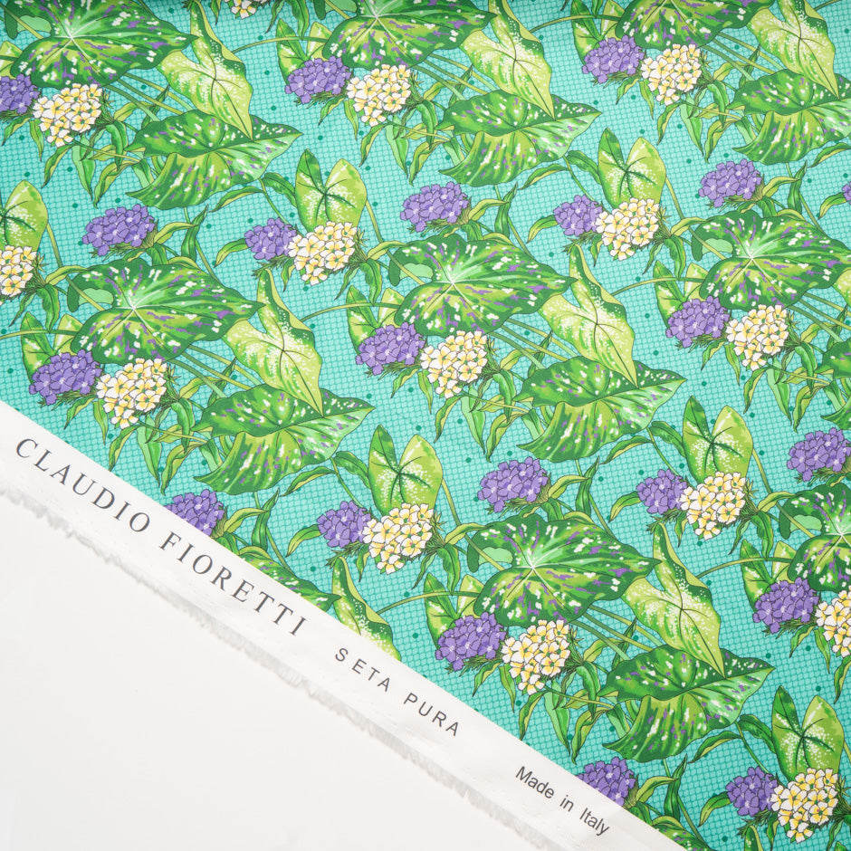 Hydrangea Printed Luxury Cotton