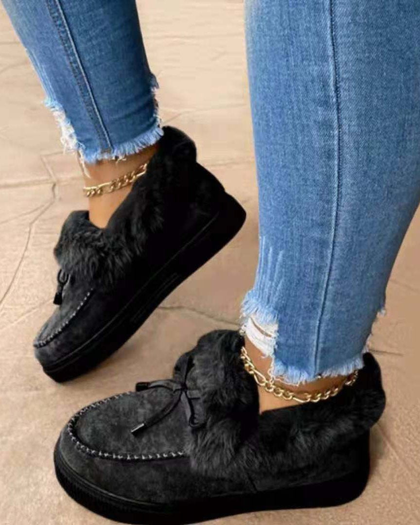 ANKLE FUR THERMAL BOOTS