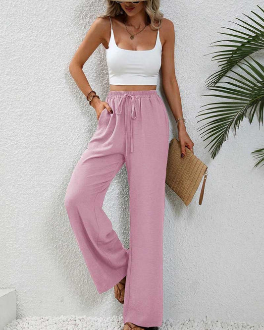 Wide Leg Casual Pant