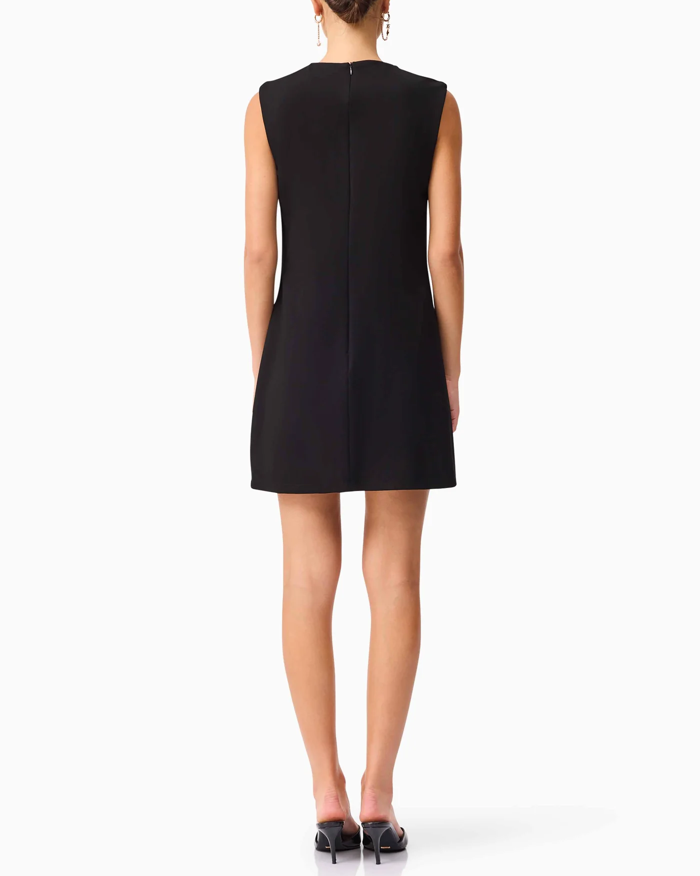 Sexy Sleeveless Large Flower Elegant Mini Dress