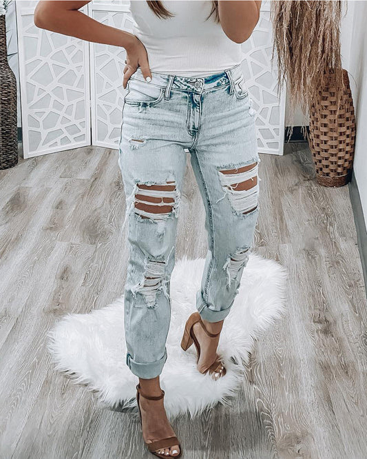 Frankie Distressed Jeans