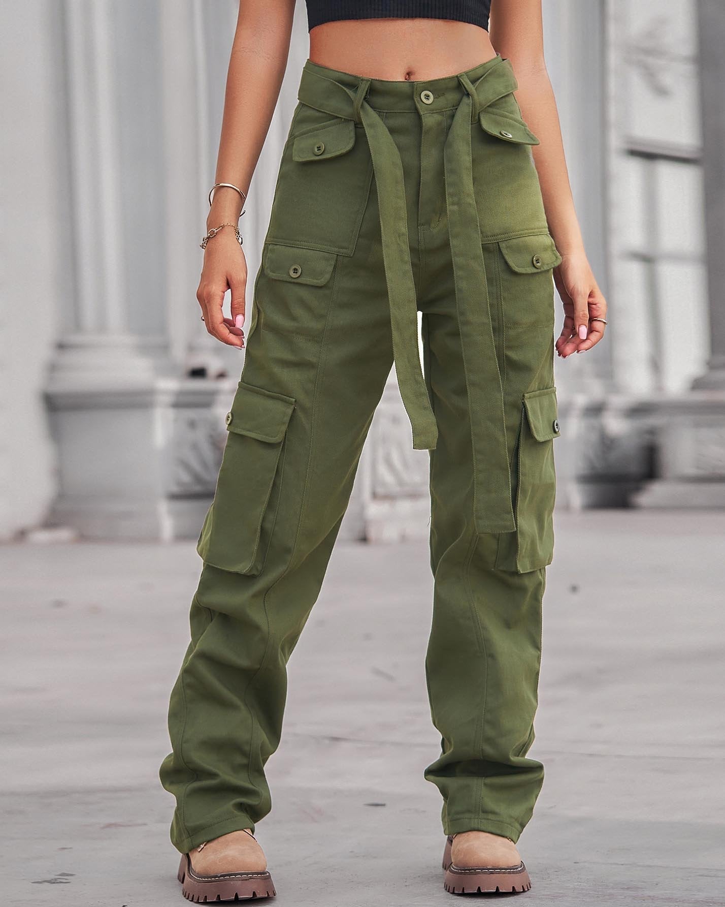 POCKETED CARGO PANTS(3 COLORS)