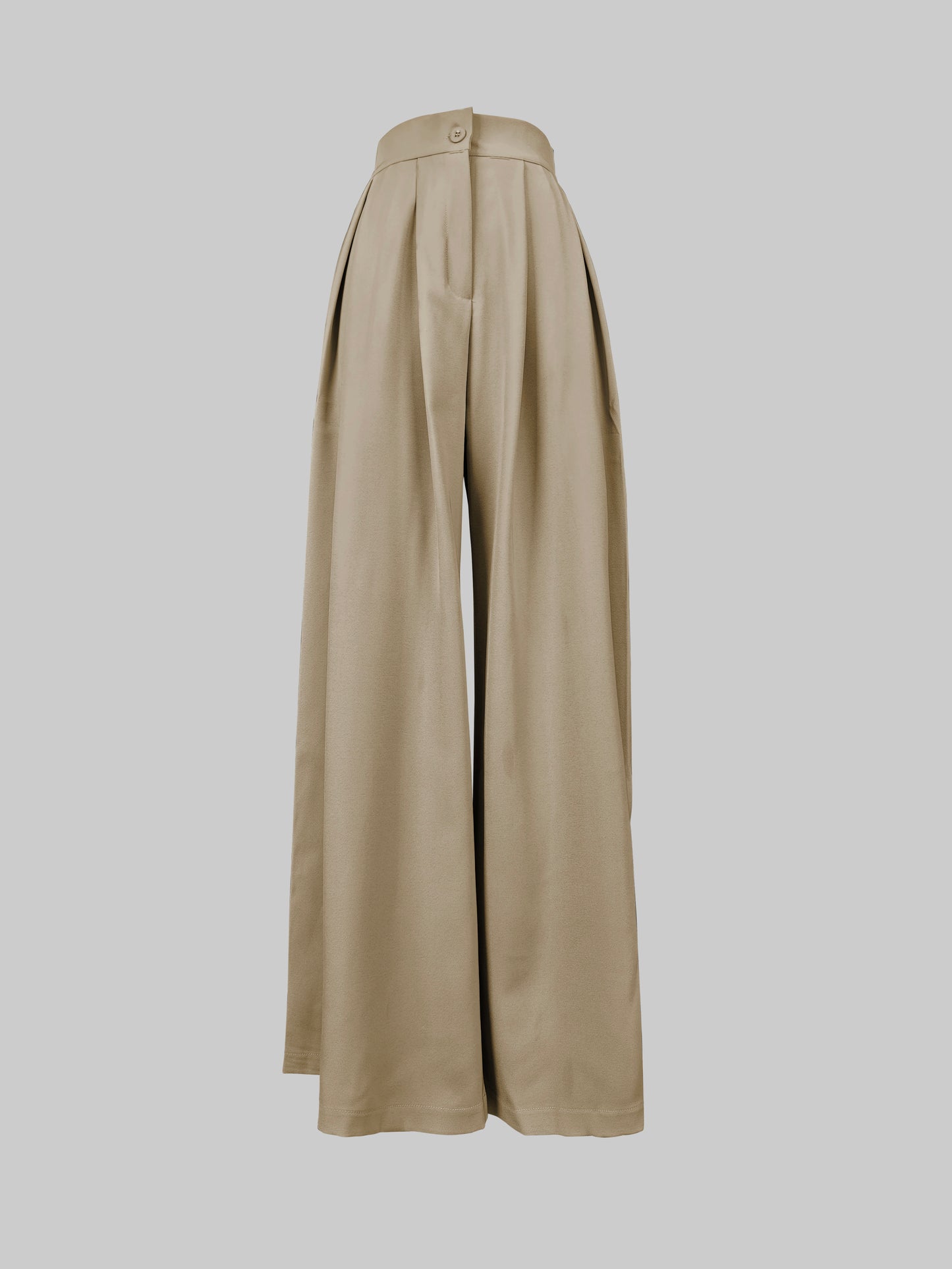 Loose Wide Leg Solid Color Casual Pants Bottoms Trousers