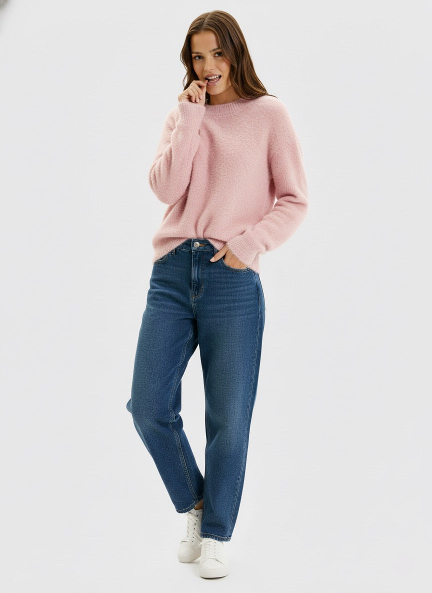 Roundneck lazy sweaters