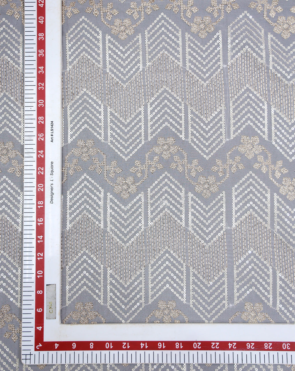 SEQUINS EMBROIDERY FABRIC