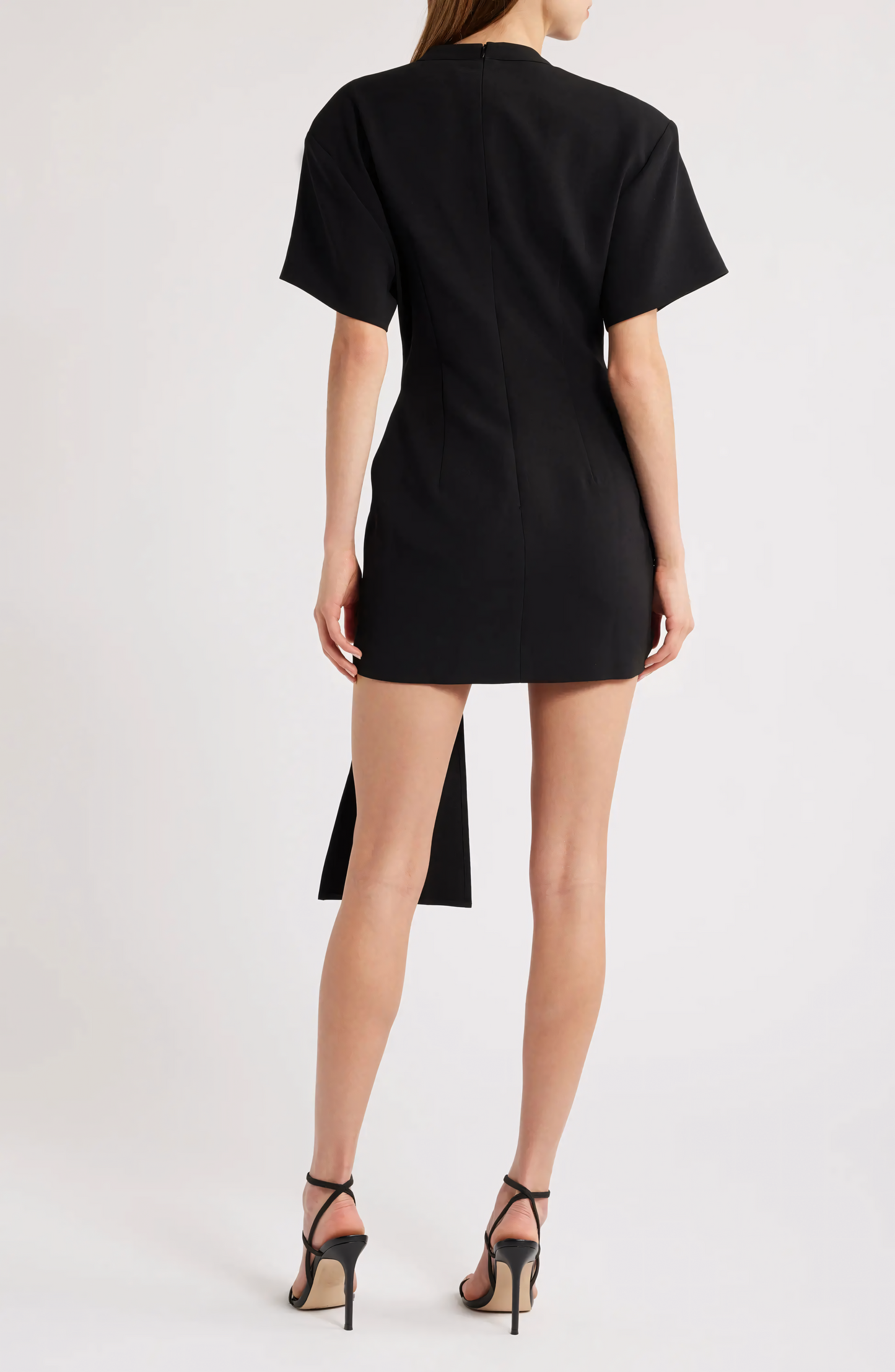 Martini Draped Belt Mini Dress