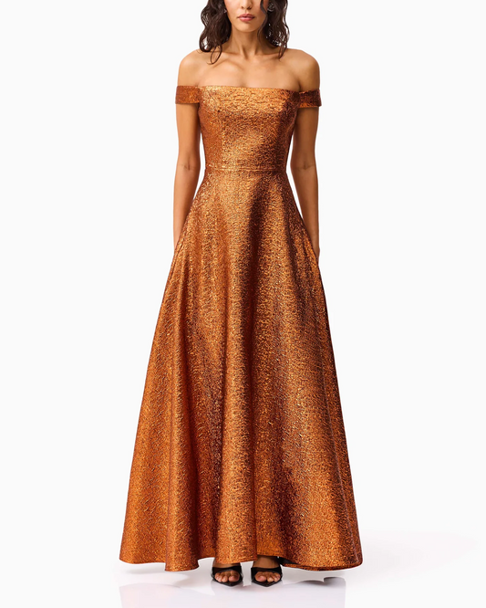 Sexy off-the-Shoulder Party Temperament Maxi Dress