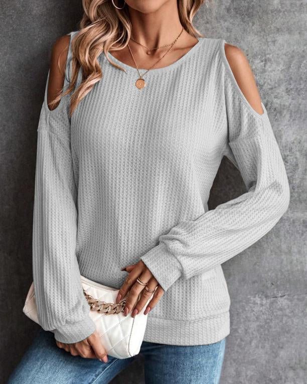 Off Shoulder Button TOP