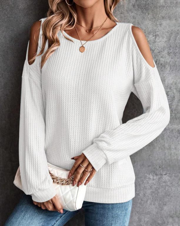 Off Shoulder Button TOP