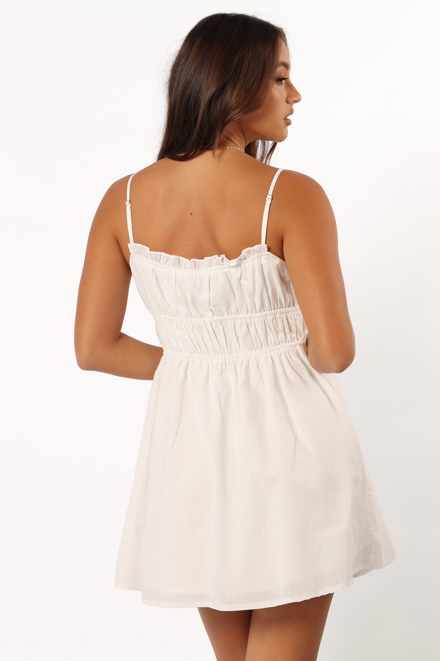 Olivia Mini Dress - White