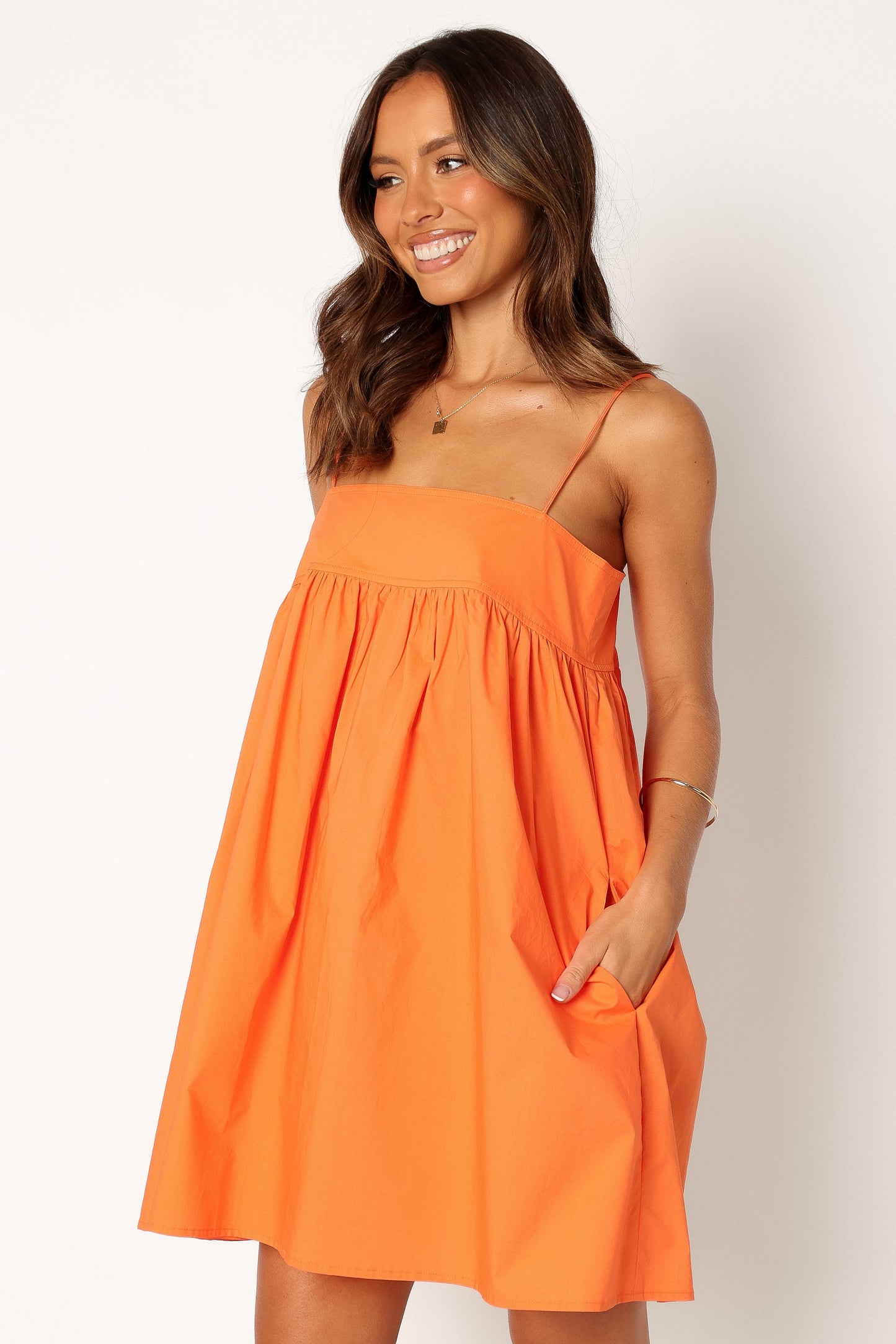 Serina Mini Dress - Orange